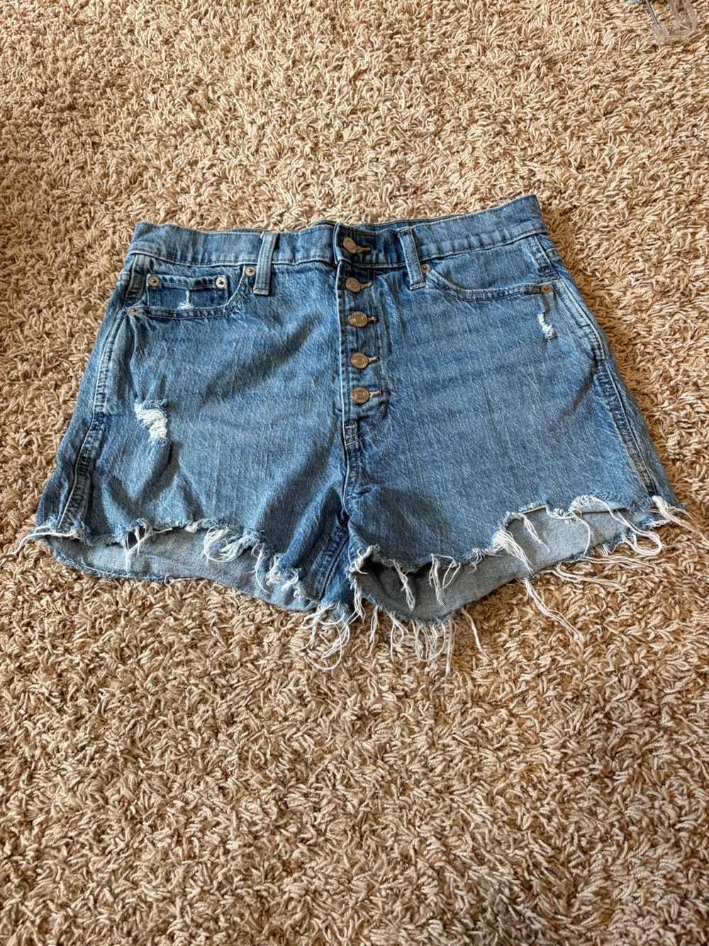 GAP High Rise Cheeky Jean Shorts Womens size 10/30